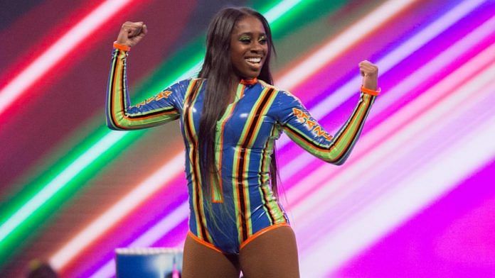 Naomi has only recently made her return to Monday Night Raw.