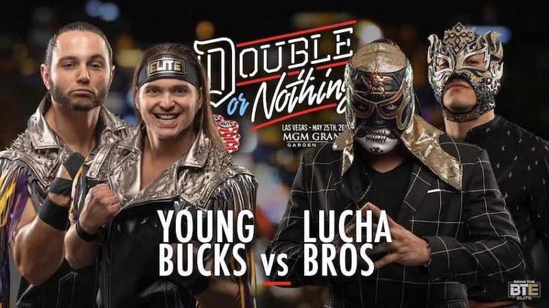 Image result for young bucks vs lucha bros