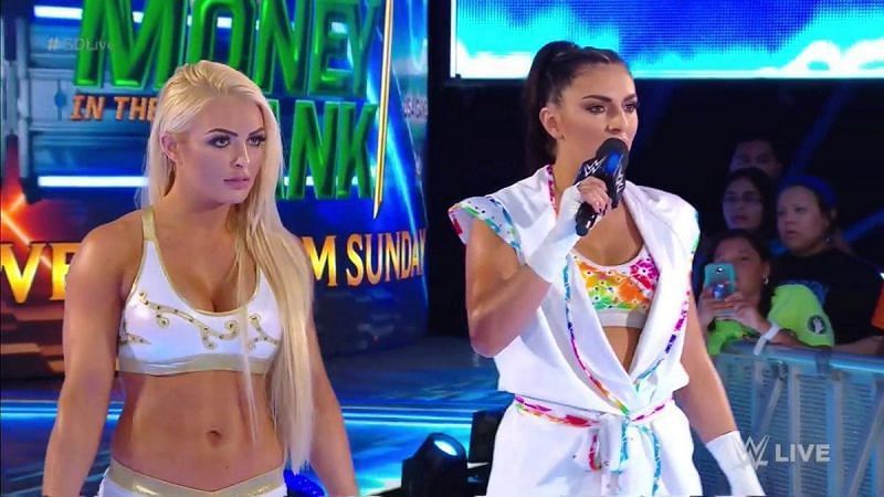 Mandy Rose and Sonya Deville