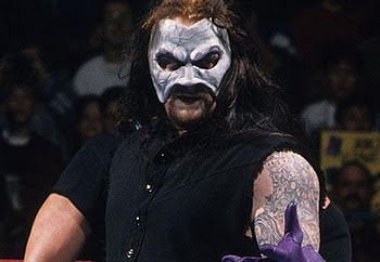 Undertaker with mask