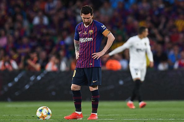 Barca relied too much on the brilliance of Lionel Messi to win games