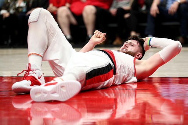 Starting Center of the Portland Trail Blazers Jusuf Nurkic suffered a compound fracture on March 25, 2019.