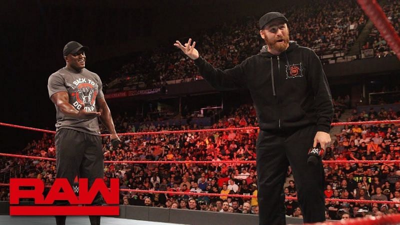 Sami Zayn and Bobby Lashley could form a formidable duo on RAW
