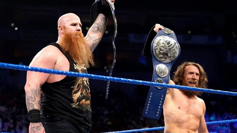 Daniel Bryan and Erick Rowan are the new SmackDown Live Tag Team Champions