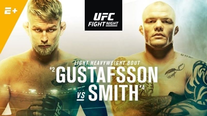 UFC Fight Night 153 Gustafsson vs. Smith Predictions and Picks