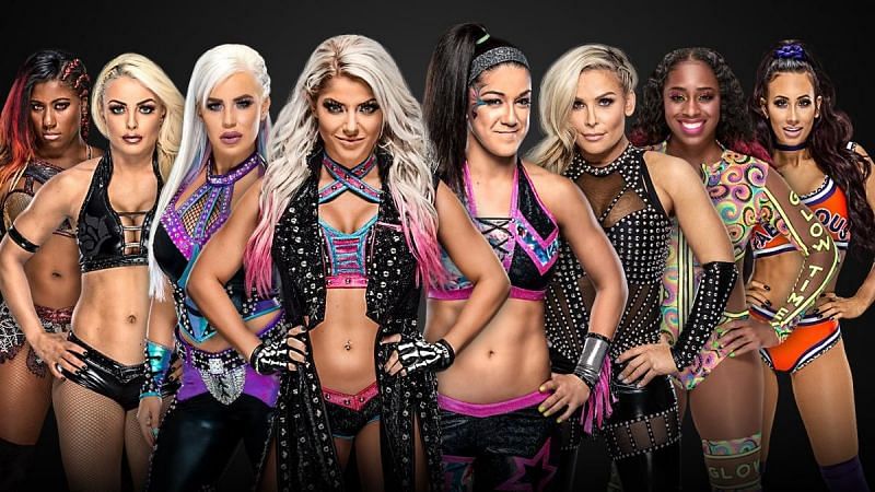 Women&#039;s money in the bank ladder match 2019 Participant