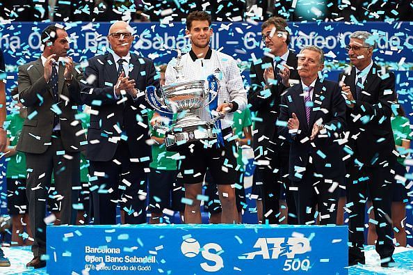 The Rising Prince - Dominic Thiem with the Barcelona Open 2019 Trophy