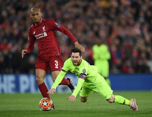 Lionel Messi was not at his best aginst Liverpool at Anfiled