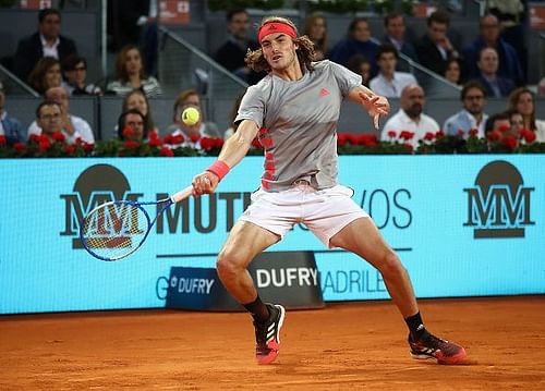 Tsitsipas stayed with Nadal in gruelling baseline exchange