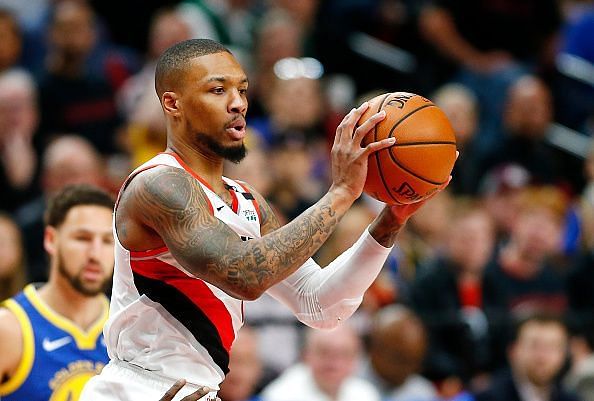 Damian Lillard has been battling an injury to his ribs