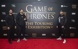 WWE News: WWE Superstars attend official Game Of Thrones exhibition [PHOTOS]