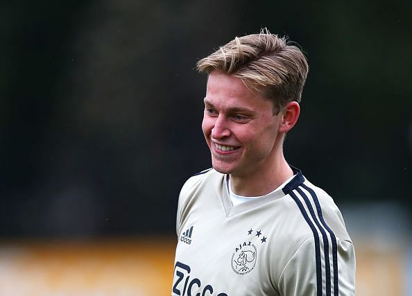 Ajax Training and Press Conference