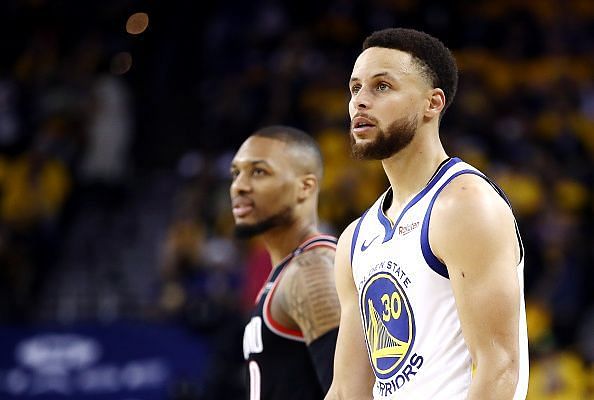 Steph Curry completely dominated the Blazers in Game 1 of the Western Conference Finals