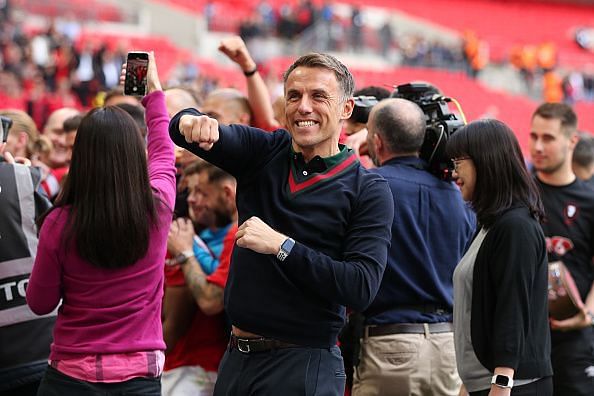Phil Neville has impressed with the England Women&#039;s Team