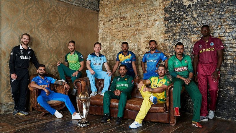 Captains from ICC World Cup 2019