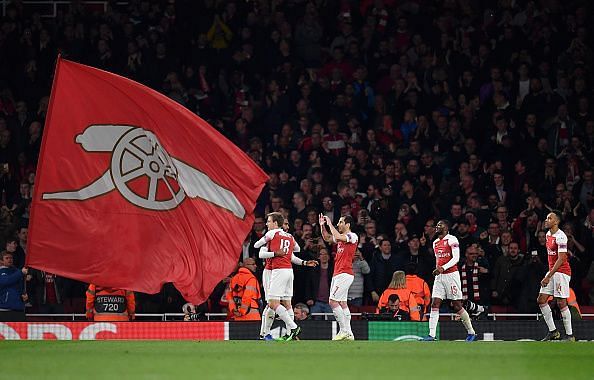 Arsenal v Valencia - UEFA Europa League Semi Final: First Leg