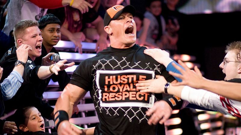 Cena had to miss several months of action due to an injury, before returning at the 2008 Royal Rumble.