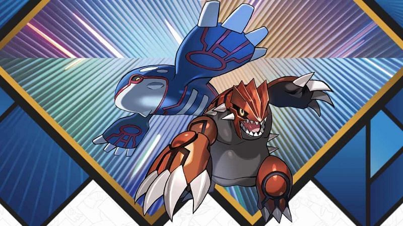 Groudon and Kyogre