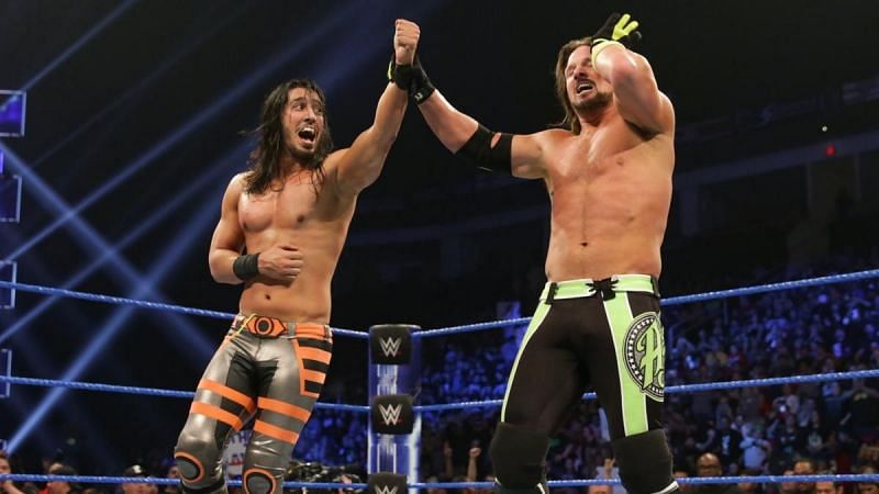 Ali with AJ Styles