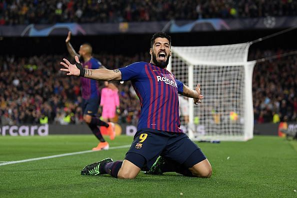 Luis Suarez showed his elite poachers&#039; instinct to slot it past a helpless Alisson