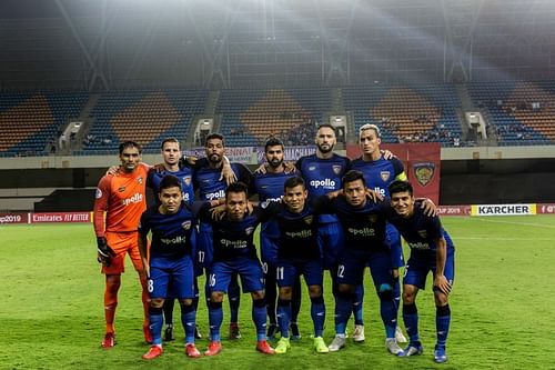 Chennaiyin edged a hard-fought game 1-0 against Abahani Dhaka