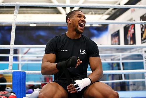 Anthony Joshua - Media Day