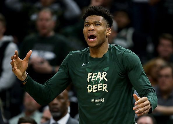 Giannis Antetokounmpo is on the three-man shortlist