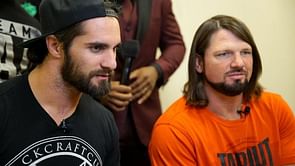 Who won the first match between AJ Styles & Seth Rollins in 2006?