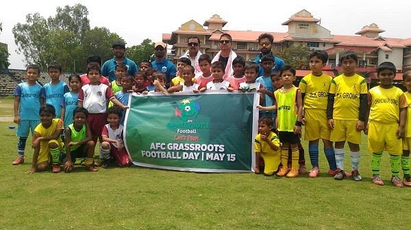 AFC Grassroots Day was observed during the Greater Guwahati Baby League