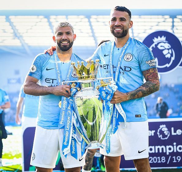 Otamendi (right) is a rumoured target