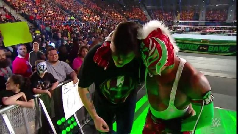 Was Mysterio supposed to win at Money in the Bank?