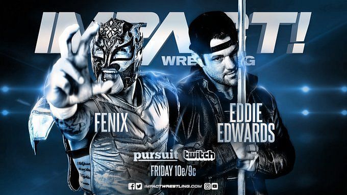 Edwards and Fenix, back in singles competition, looked to pick up a huge victory tonight