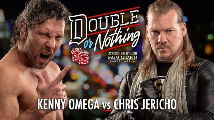 Image result for jericho vs omega double or nothing