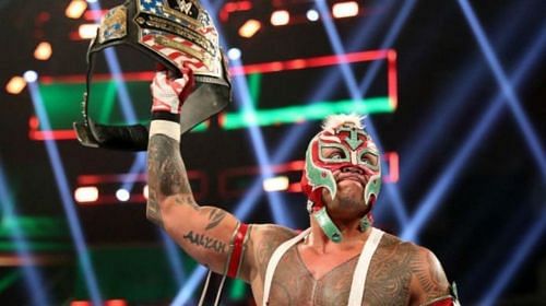 Rey Mysterio won the WWE US Championship earlier this year