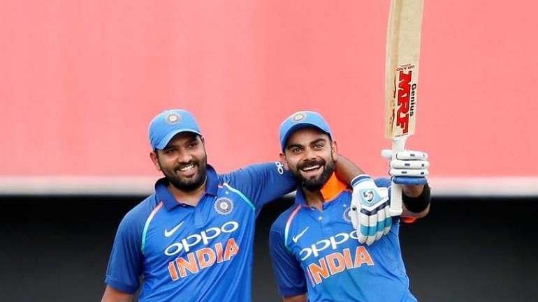 Rohit Sharma and Virat Kohli.