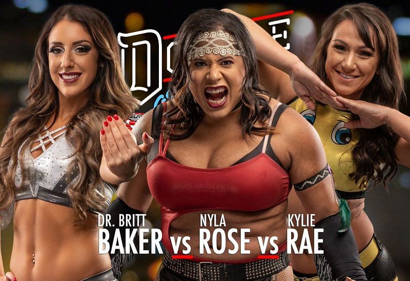 Image result for kylie rae vs britt baker vs nyla rose