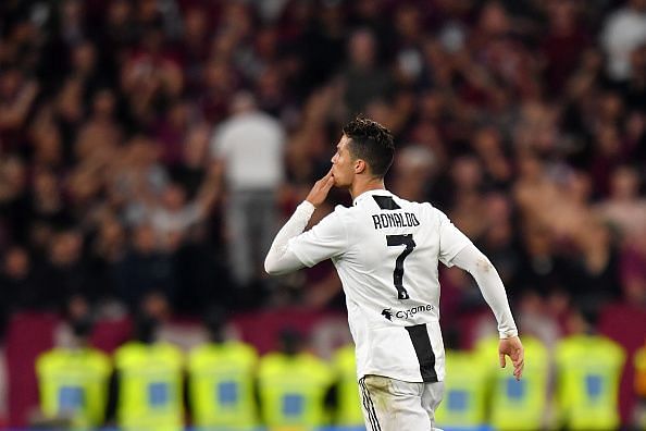 Juventus bought Ronaldo for a record &Acirc;&pound;100 million, becoming the costliest ever player over 30