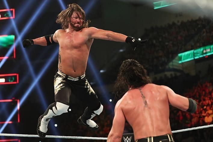 AJ Styles vs. Seth Rollins at Money in the Bank