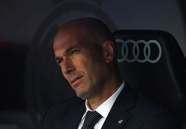 Zinedine Zidane is not pleased with the state of affairs at Real Madrid