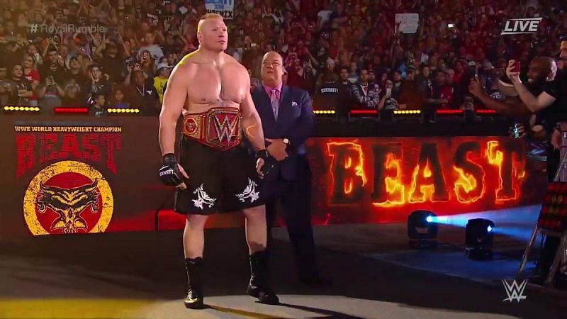 Brock Lesnar doesn&#039;t share the locker room with other Superstars