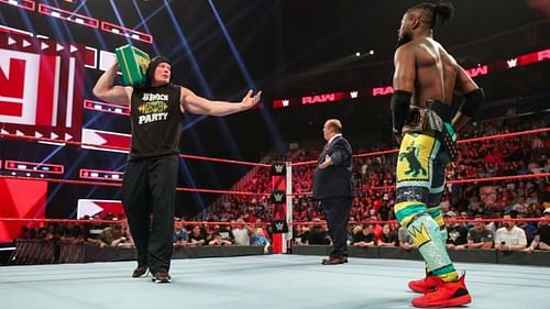 We witnessed a different persona of Brock Lesnar