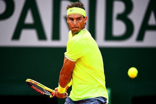 2019 French Open - Nadal in action in his R2 clash