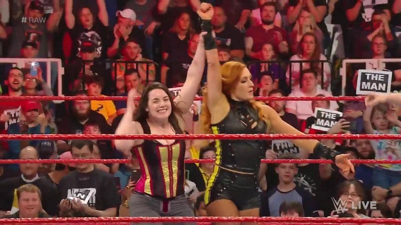 Nikki Cross and Becky Lynch picked up the win on Raw