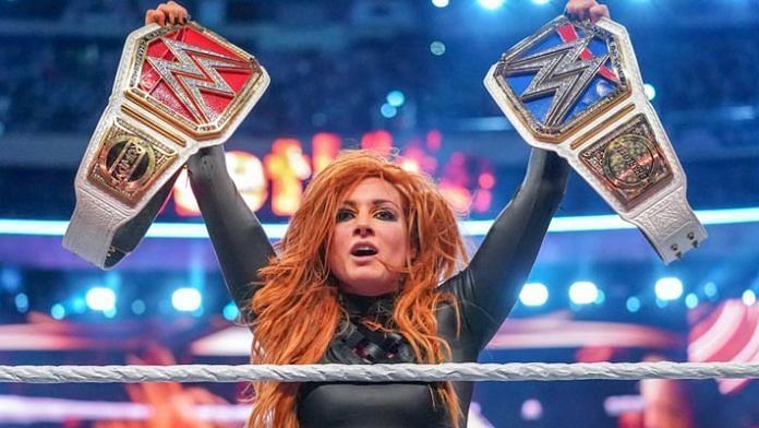 Becky Lynch defends both of her Women&#039;s Championships at Money in the Bank