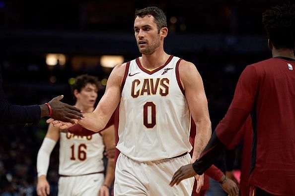 Kevin Love is expected to depart the Cleveland Cavaliers this summer