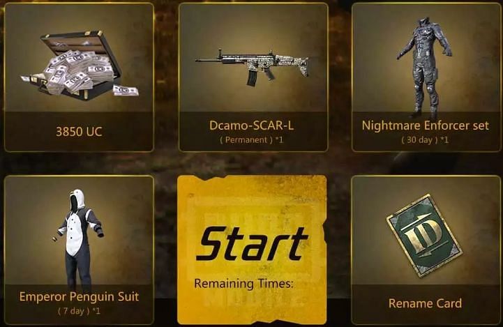 Pubg Emulator Tencent Gaming Buddy Player Festival Offers Rewards Including 3850 Uc Scar L Skins And Much More