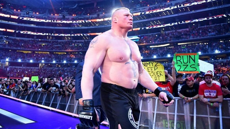 Who could retire Brock Lesnar at WrestleMania 36?