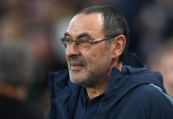 Chelsea&#039;s Maurizio Sarri has finally secured a top 4 place