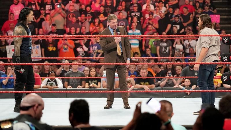 Roman Reigns and Daniel Bryan