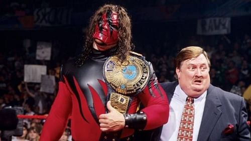 Kane as the WWF Champion